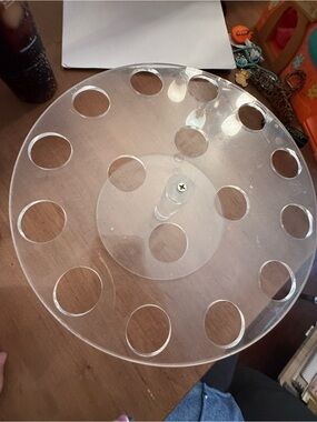 Clear Acrylic icing bag  Organizer Stand